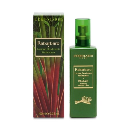 Rabarbaro lozione deodorante rinfrescante 100 ml