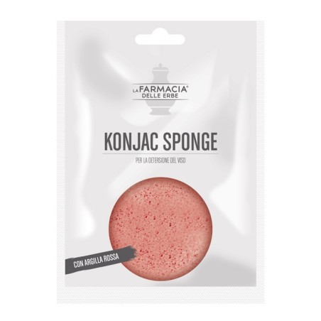 Fde konjac sponge argilla rossa 1 pezzo