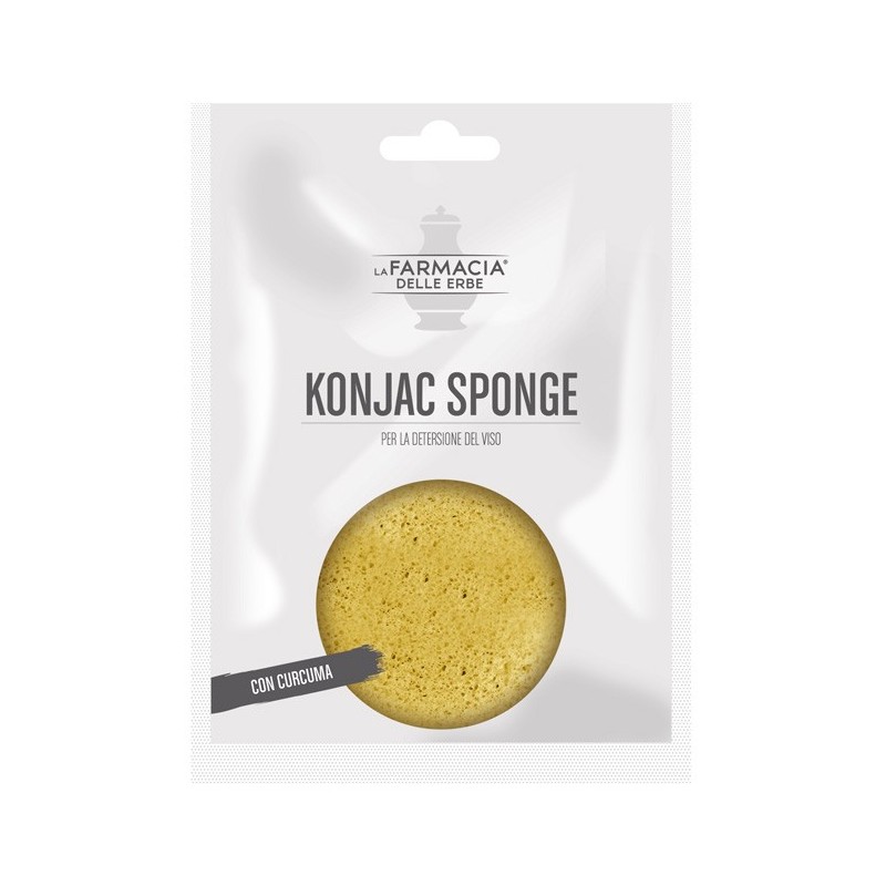 Fde konjac sponge curcuma 1 pezzo
