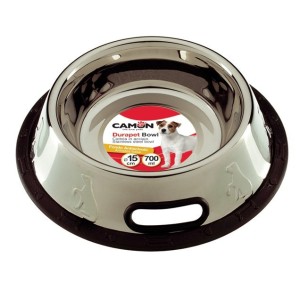 Ciotola in acciaio antirovesciamento 500 ml