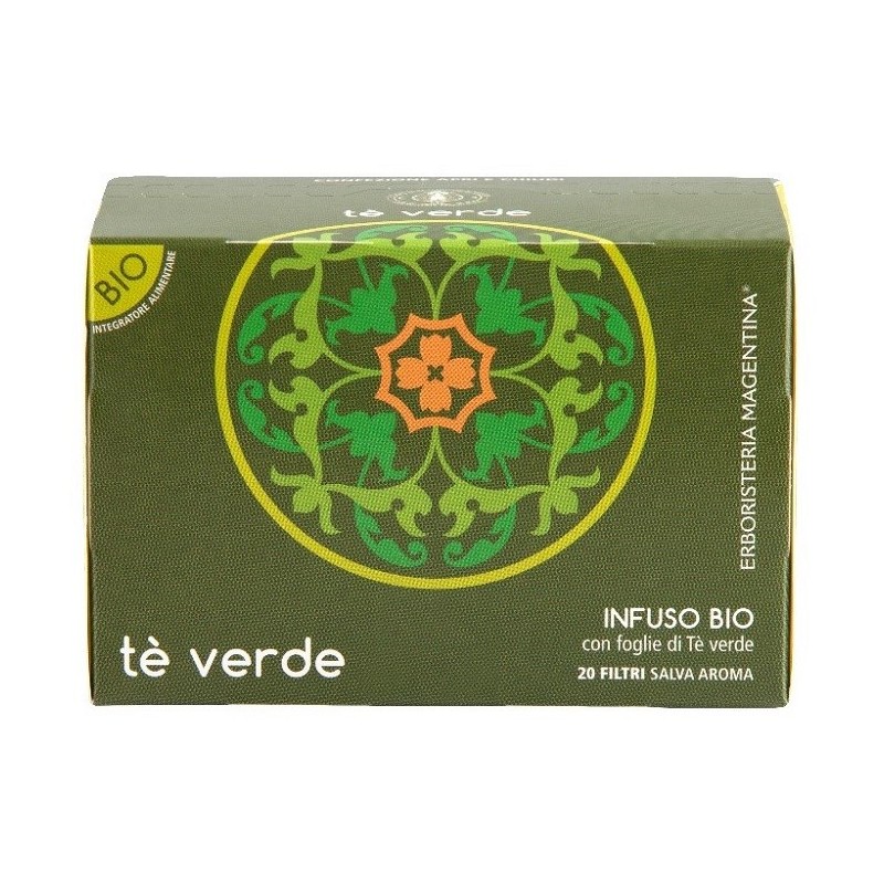 Te' verde infusobio 20 filtri 30 g Te' verde infusobio 20 filtri 30 g