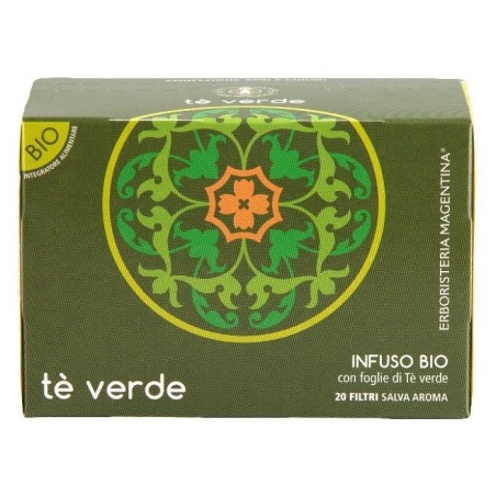 Te' verde infusobio 20 filtri 30 g Te' verde infusobio 20 filtri 30 g
