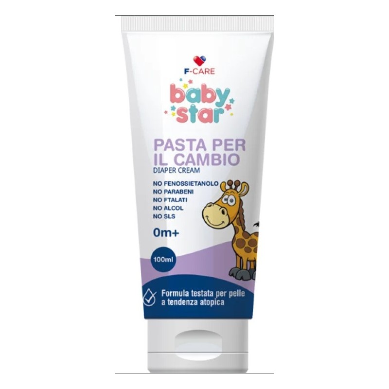 Babystar pasta all'ossido di zinco 100 ml