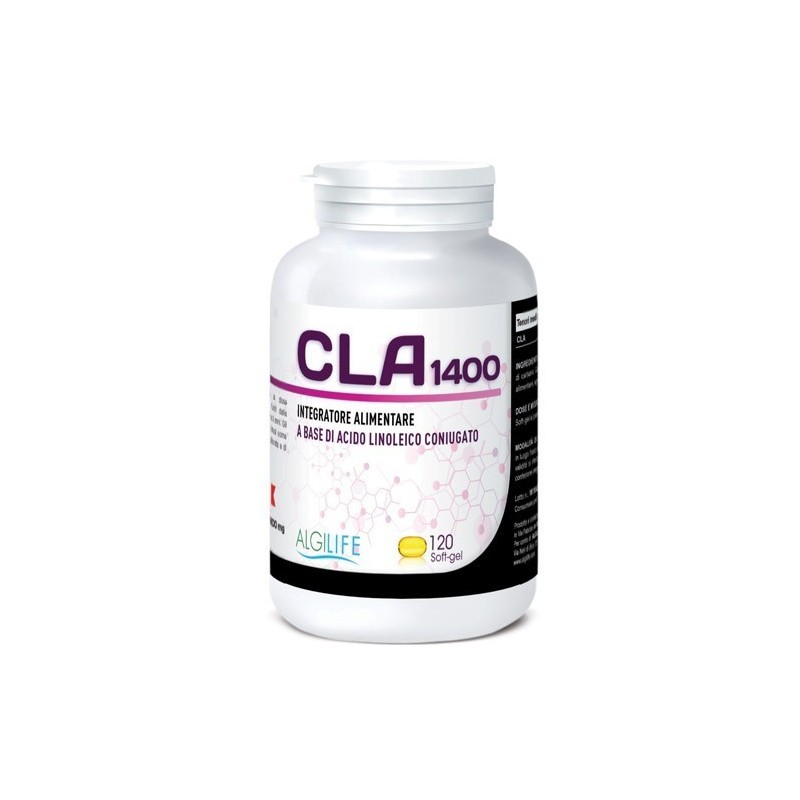 Cla 1400 acido linoleico coniugato 120 soft gel