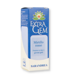 Extragem mirtillo rosso giovani getti gocce 20 ml