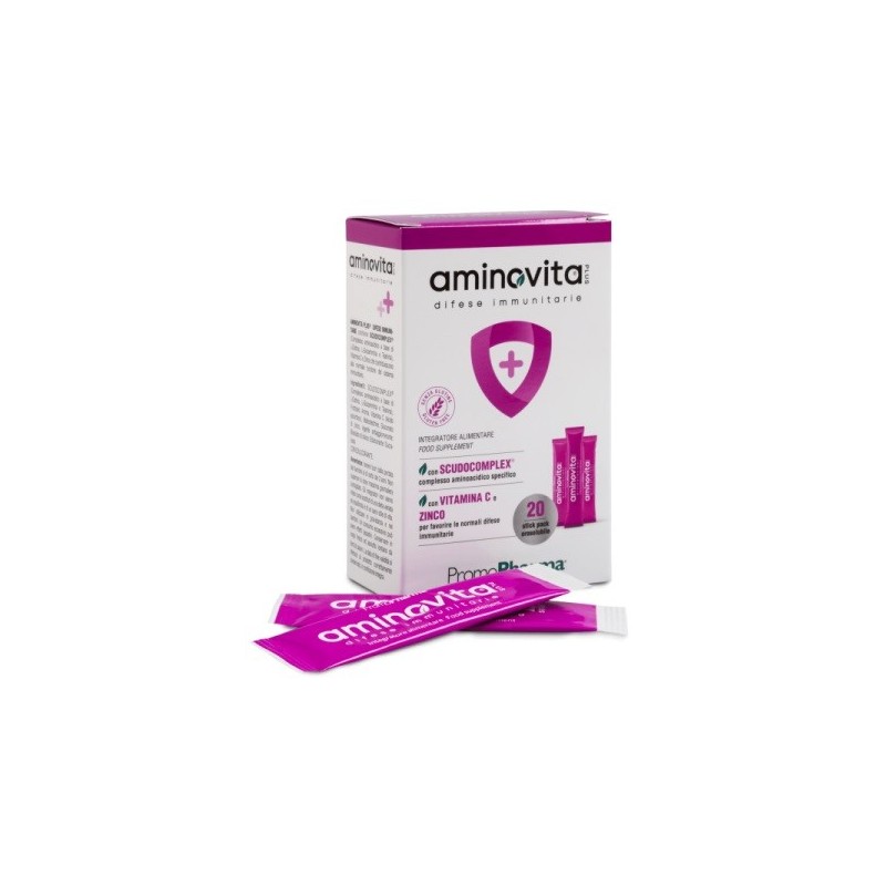 Aminovita plus difese immunitarie 20 stick pack x 2,5 g