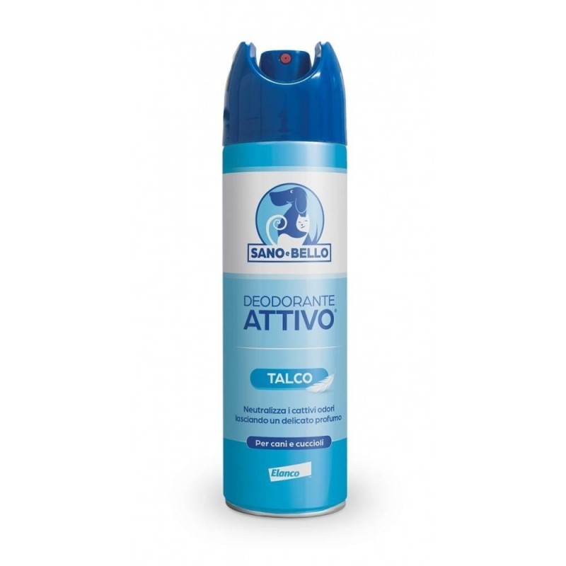Sano e bello deodorante attivo talco 250 ml