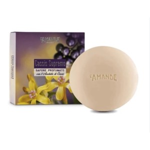 L'amande aromatique cassis supremo sapone solido in confezione regalo 150 g