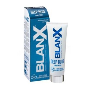 Blanx deep blue dentifricio sbiancante non abrasivo 25 ml
