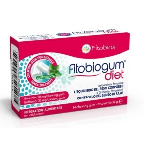 Fitobiogum diet 24 chewing gum