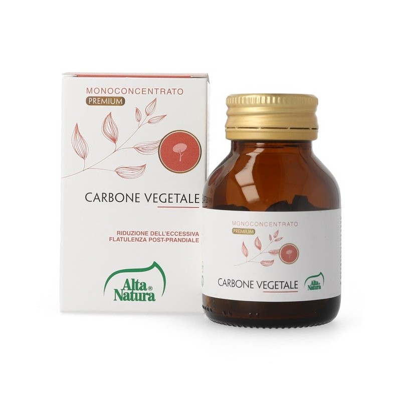 Carbone vegetale 90 compresse 475mg terranata