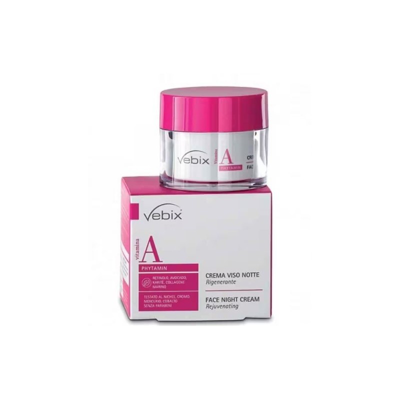 Vebix phytamin crema viso notte nutriente 50 ml
