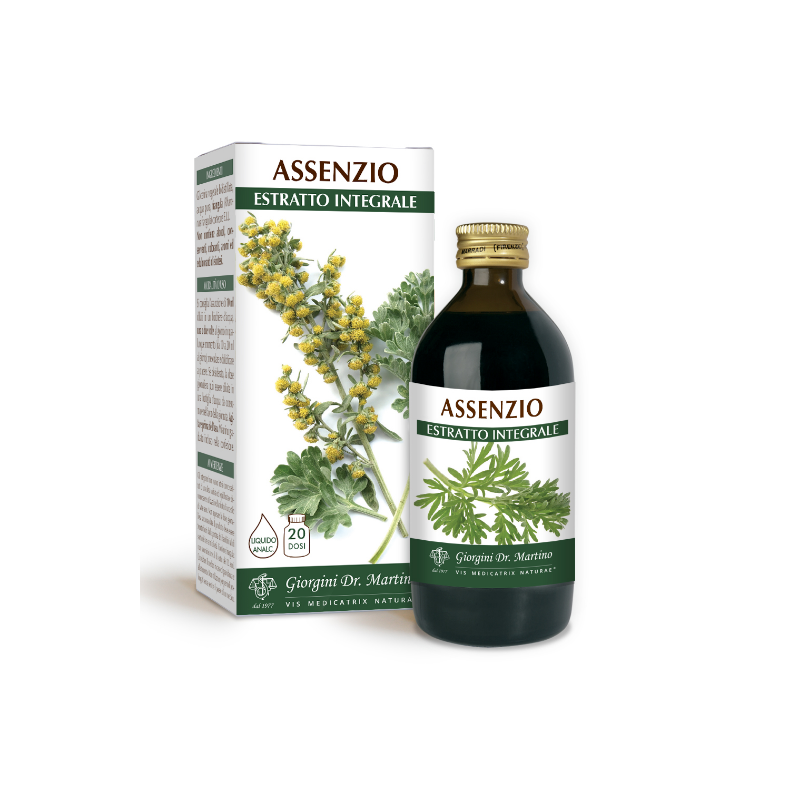 Assenzio estratto integrale 200 ml Assenzio estratto integrale 200 ml