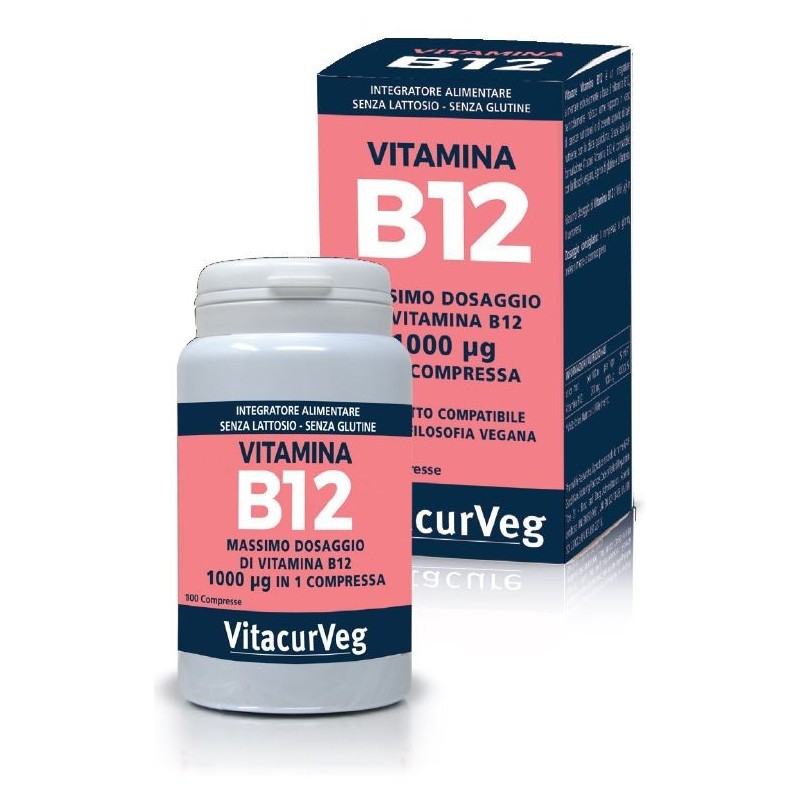 Vitamina b12 100 compresse vitacurveg