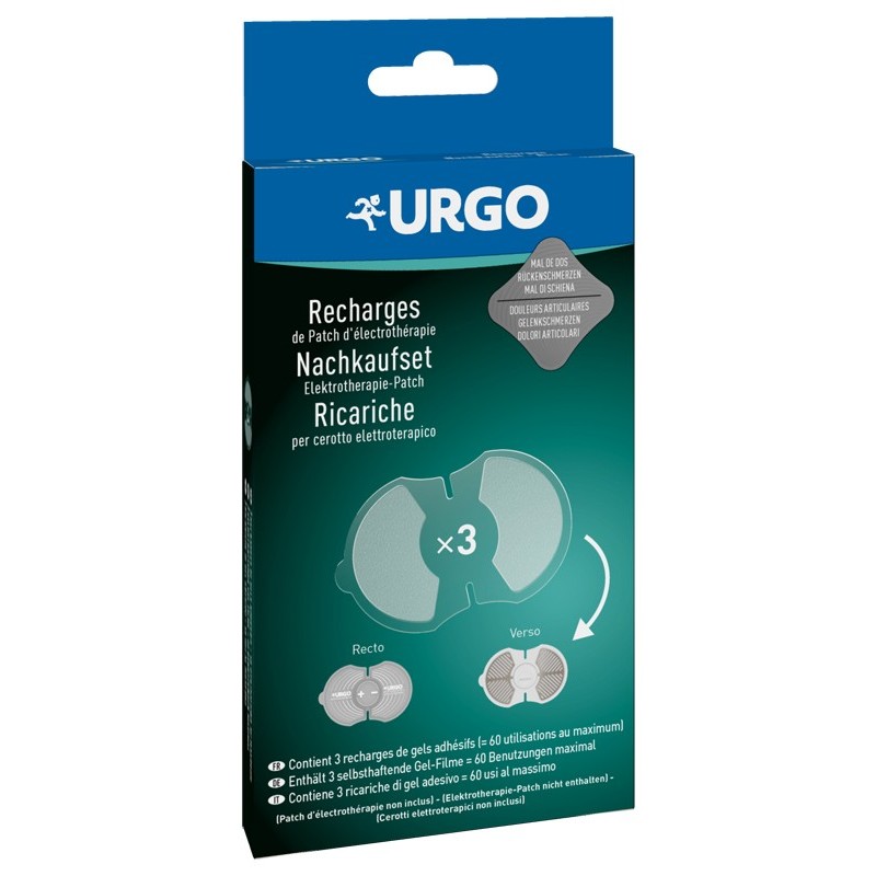 Urgo cerotto elettrico tens ricaricabile usb