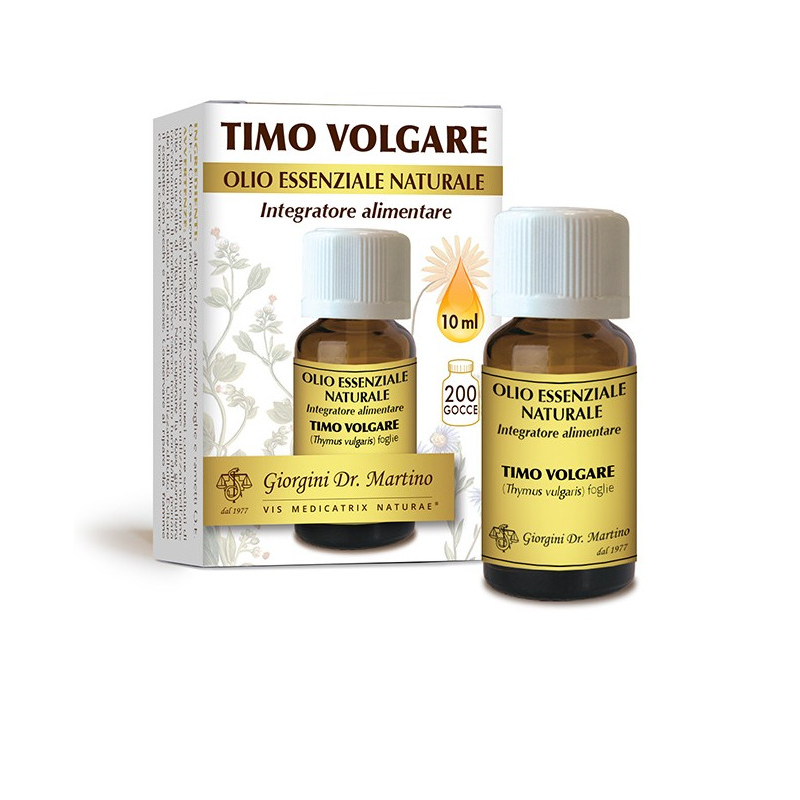 Timo volgare olio essenziale naturale 10 ml Timo volgare olio essenziale naturale 10 ml