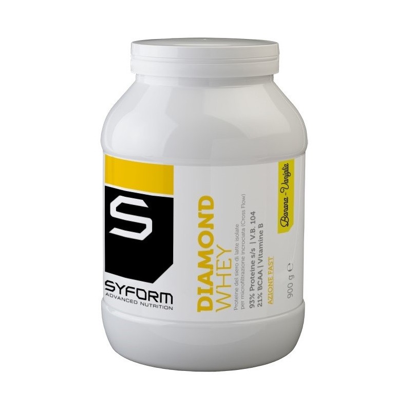 Diamond whey banana/vaniglia polvere 900 g