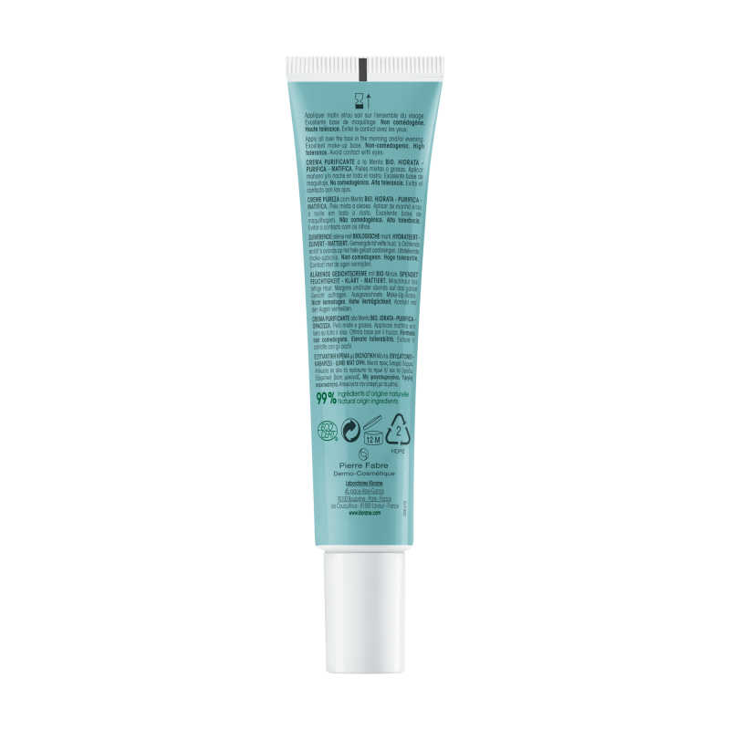 Klorane crema purificante menta acquatica 40 ml