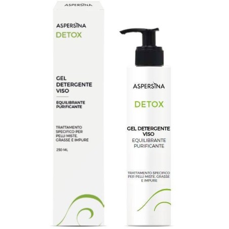 Aspersina detox gel detergente viso 250 ml