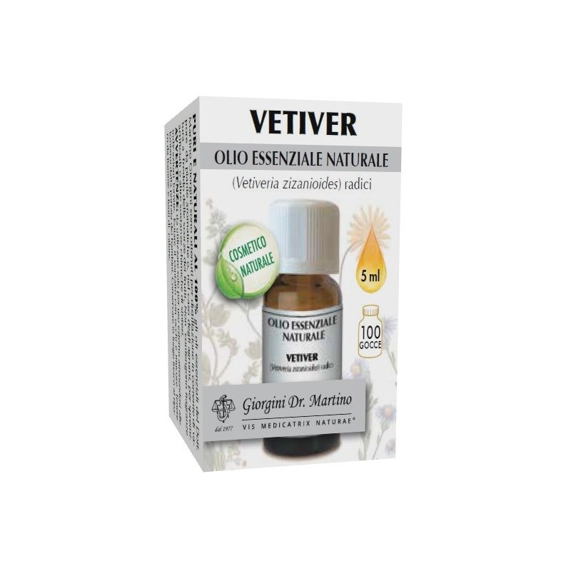 Vetiver olio essenziale naturale 5 ml