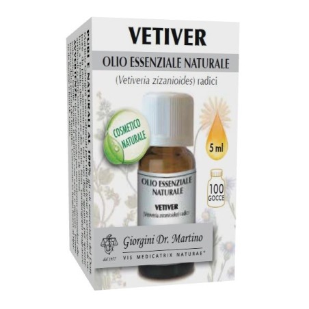 Vetiver olio essenziale naturale 5 ml