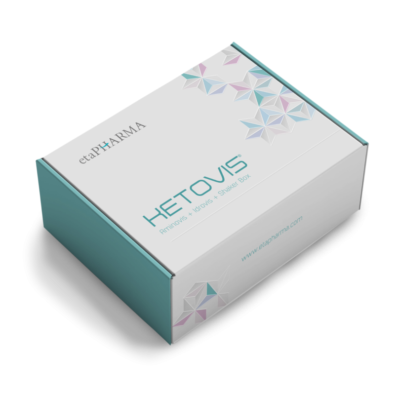 Ketovis box 1 idrovis 20 bustine + 1 aminovis 30 bustine + 1shaker