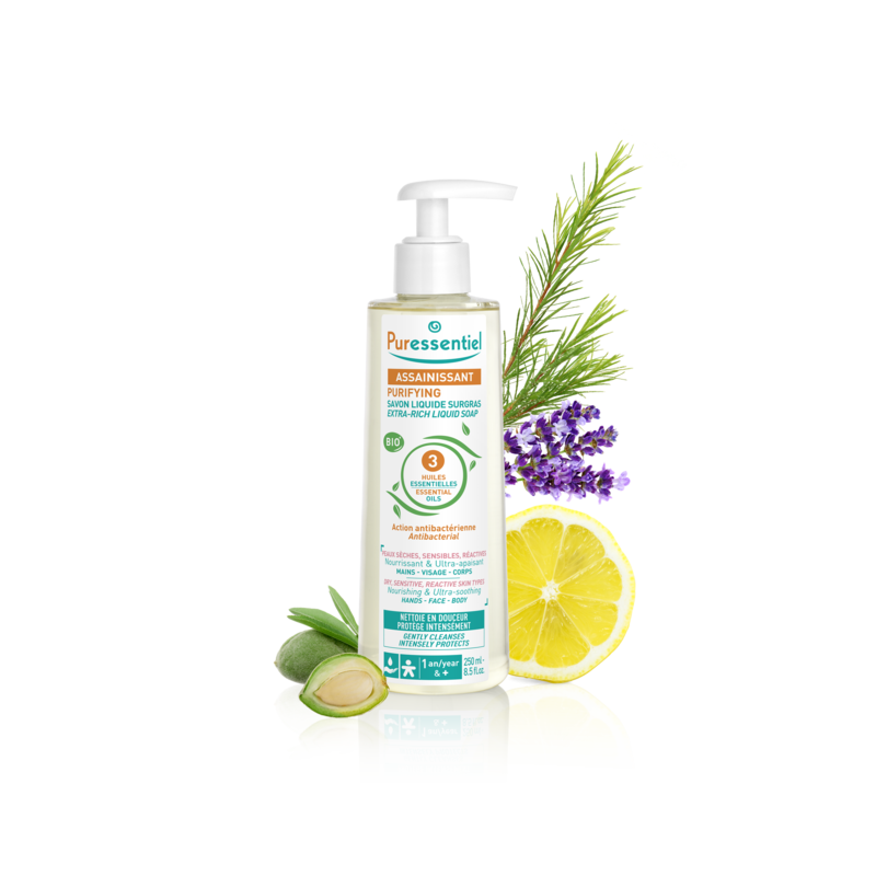 Puressentiel sapone surgras bio 250 ml