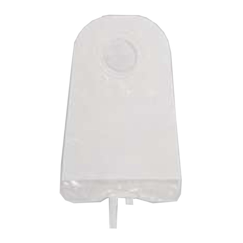 Sacca urostomia natura con chiusura fold-up tap trasparente70mm