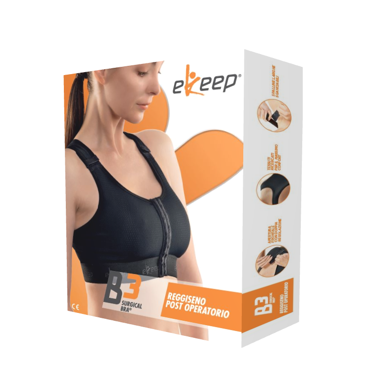 Reggiseno post operatorio ekeep b3 surgical bra taglia 01