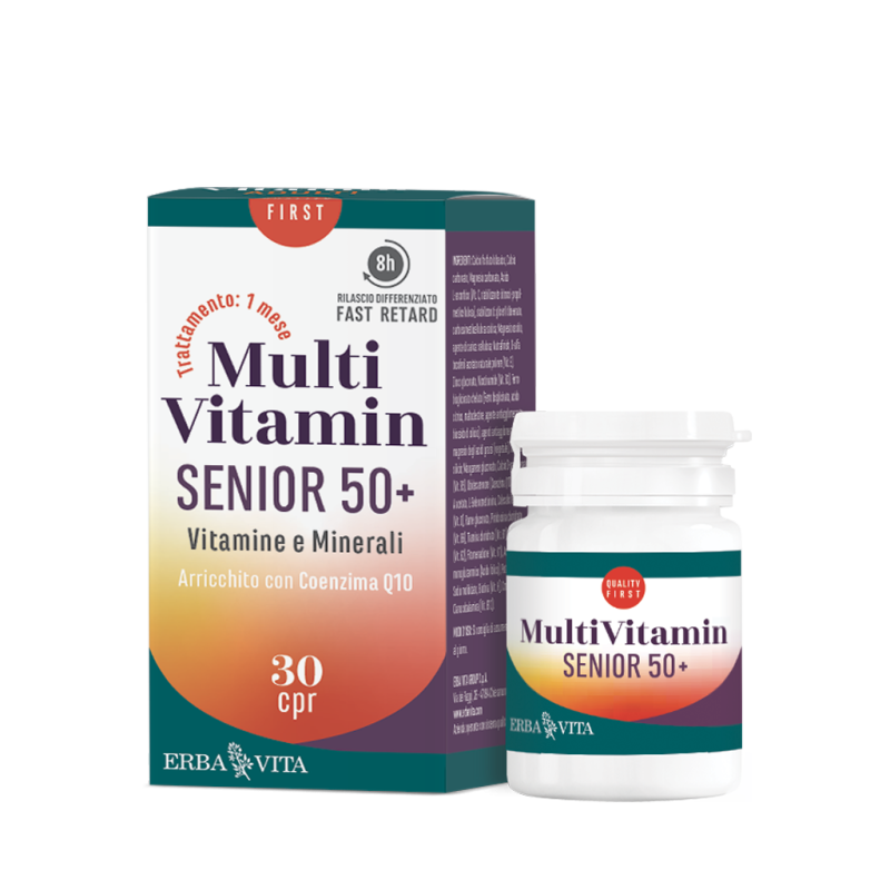 Multi vitamin senior 50+ 30 compresse