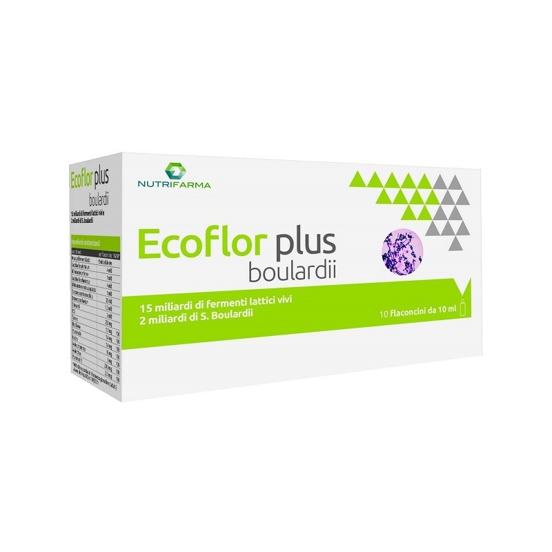 Ecoflor plus boulardii 10 flaconcini Ecoflor plus boulardii 10 flaconcini