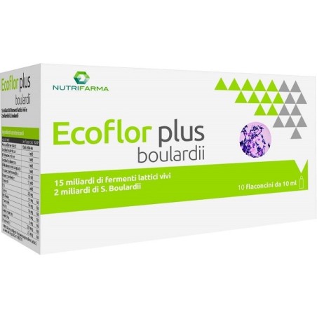Ecoflor plus boulardii 10 flaconcini Ecoflor plus boulardii 10 flaconcini