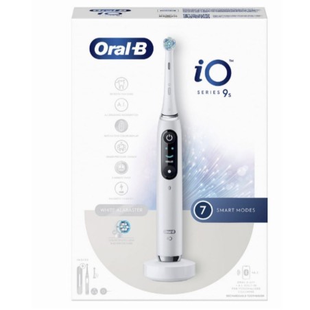 Oral-b io 9 white spazzolino elettrico + 2 refill