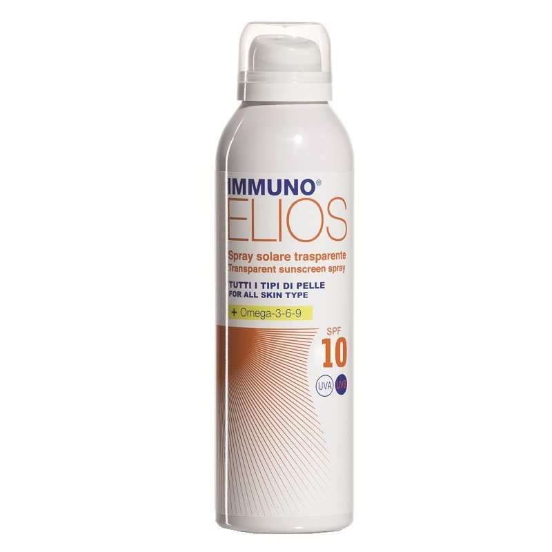 Immuno elios spray solare trasparente spf 10 150 ml