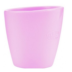 Chicco biberon silicone rosa 6 mesi+