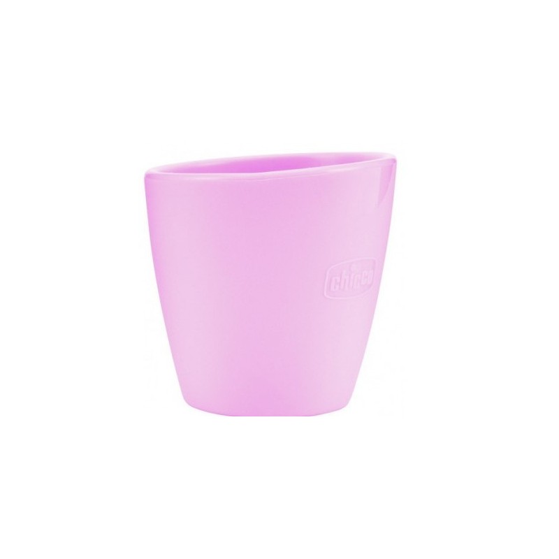 Chicco biberon silicone rosa 6 mesi+