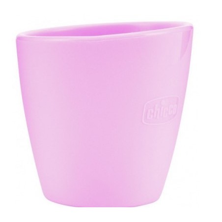 Chicco biberon silicone rosa 6 mesi+