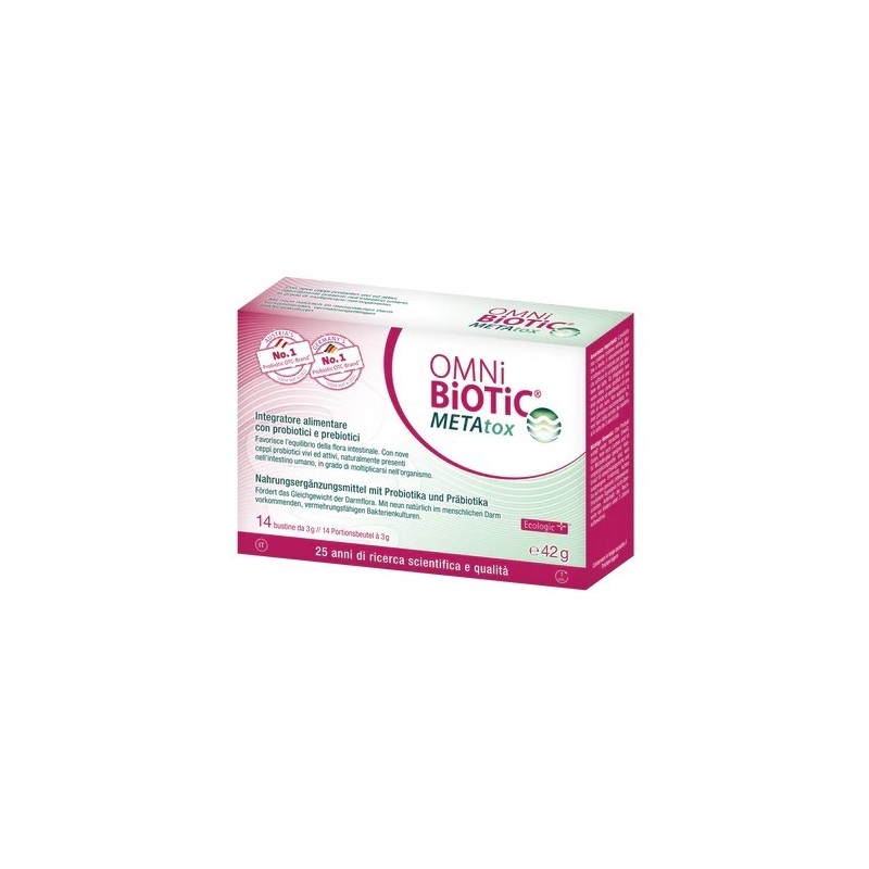 Omni biotic metatox 14 bustine da 3 g