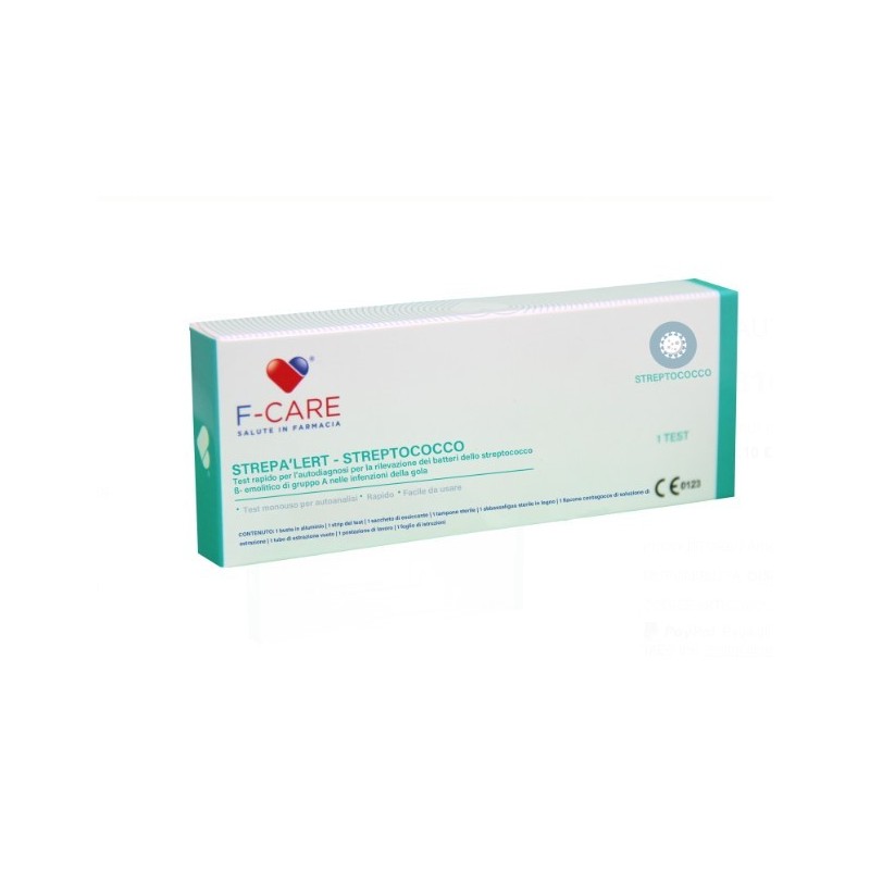 F care strep alert test rapido per rilevazione streptococco