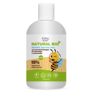 Babystar bagnodoccia 2in1 natural bio