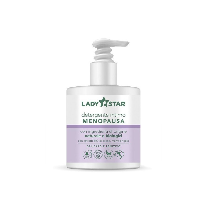 Ladystar detergente intimo donna in menopausa 300 ml