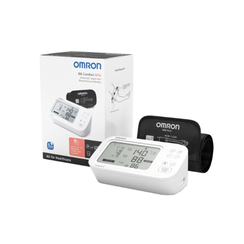 Sfigmomanometro da braccio omron m6 comfort afib