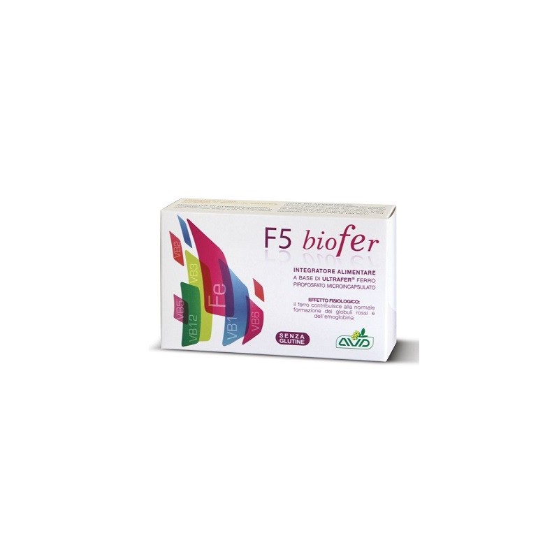 F5 biofer 30 capsule blister 14,8 g