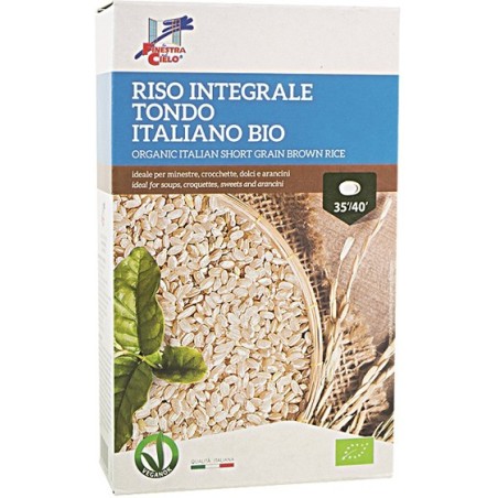 Fsc riso integrale tondo bio 1000 g
