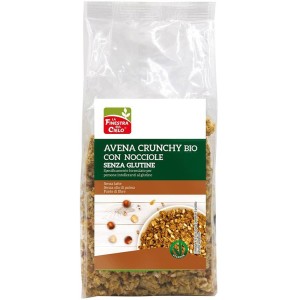 Crunchy senza glutine avena e nocciola 250 g