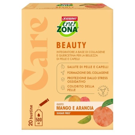 Enerzona care beauty mango e arancia 20 bustine Enerzona care beauty mango e arancia 20 bustine