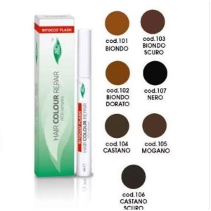 Mascara per capelli hair color repair colore castano flacone8 ml