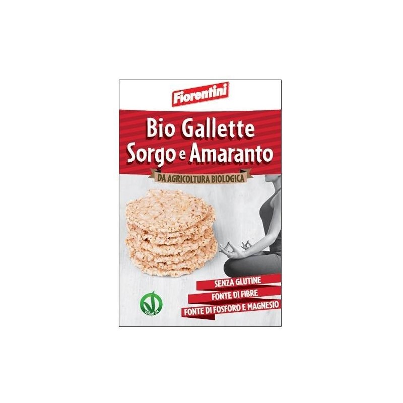 Gallette bio sorgo e amaranto 120 g