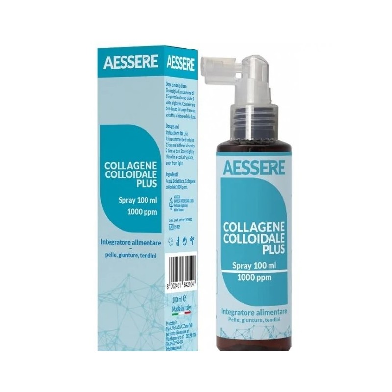 Collagene colloidale plus 1000ppm 100 ml Collagene colloidale plus 1000ppm 100 ml