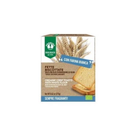 Fette biscottate farina bianca senza zucchero 270 g